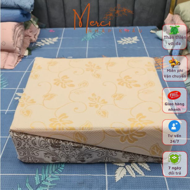 Gối chống trào ngược dạ dày, kê chân, tựa lưng dành cho người lớn by Merci