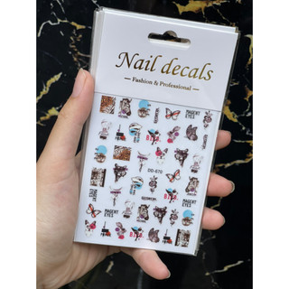 Sticker Dán Móng Hàn Quốc