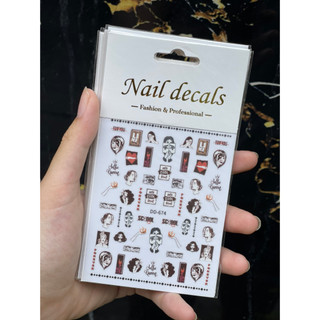 Sticker Dán Móng Hàn Quốc
