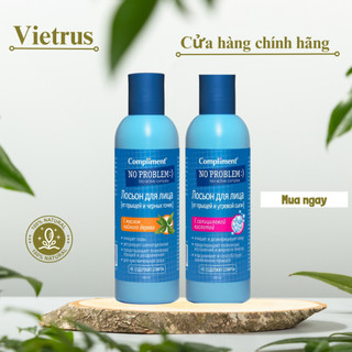 Toner Compliment No Problem Salicylic Acid, Nước hoa hồng làm sạch da kiềm dầu giảm - Nước cân bằng da