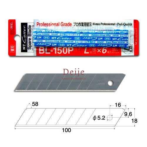 Lưỡi dao lỡn NT Cutter BL-150P Nhật Bản