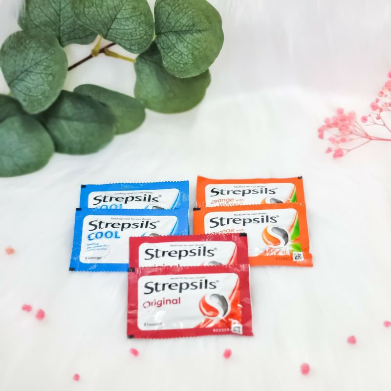 KẸO NGẬM STREPSIL GÓI 2 VIÊN