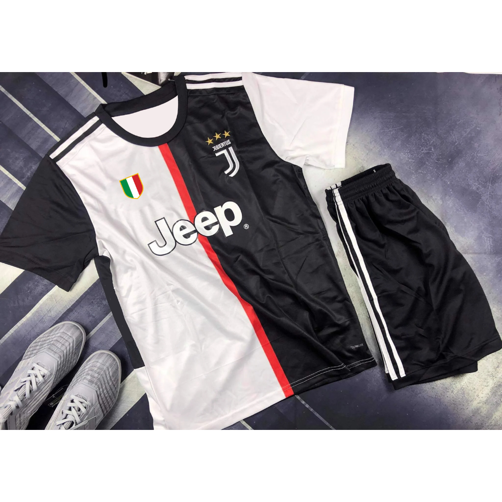 [Sản xuất trực tiếp | Có nhận in luôn]Bộ quần áo bóng đá Juventus đẹp sang xịn mịn chất thun lạnh mát
