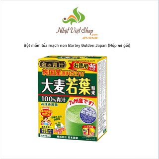 Bột Mầm Lúa Mạch Non Barley Golden Nhật Bản 46 gói - Date: 2026