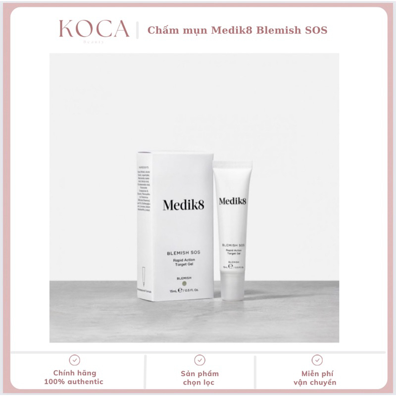 [MEDIK8] Chấm mụn Medik8 Blemish SOS 15ml