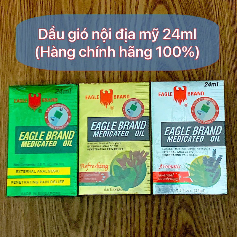 Dầu Mỹ Chính Hãng , Xoa Bóp Đau Đầu, Tay , Chân, Bụng, Say Tàu xe