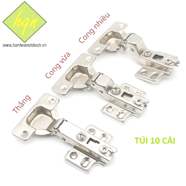 (BỘ 10 CÁI) BẢN LỀ BẬT THƯỜNG / BẢN LỀ BẬT KHÔNG GIẢM CHẤN / BẢN LỀ CÁNH TỦ CUP 35