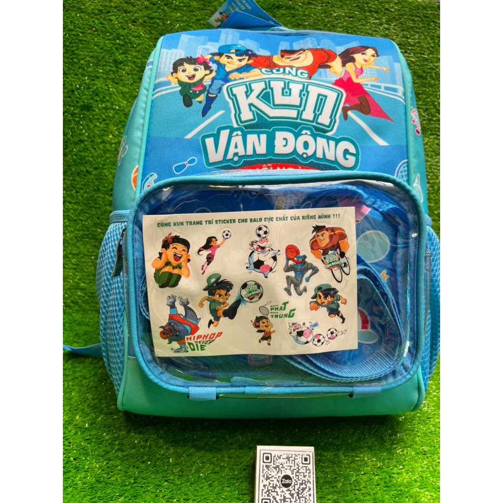 Balo chống gù Kun tặng kèm túi cá nhân siêu HOT