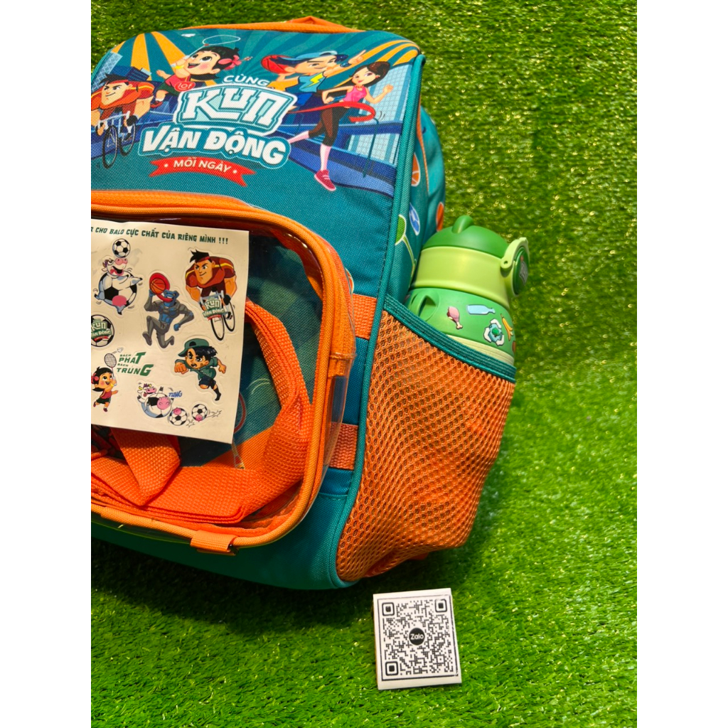 Balo chống gù Kun tặng kèm túi cá nhân siêu HOT