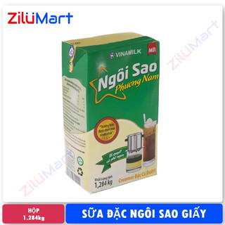 Hộp Sữa đặc Ngôi sao Phương Nam xanh lá loại 1.284g
