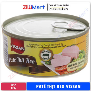 Pate thịt heo Vissan loại 170g