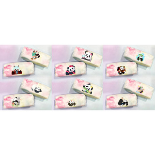 Hộp bút Gấu trúc manh lan hoa hoa phúc bảo Pandabiz màu loang HBDL43 bóp viết cute dễ thương