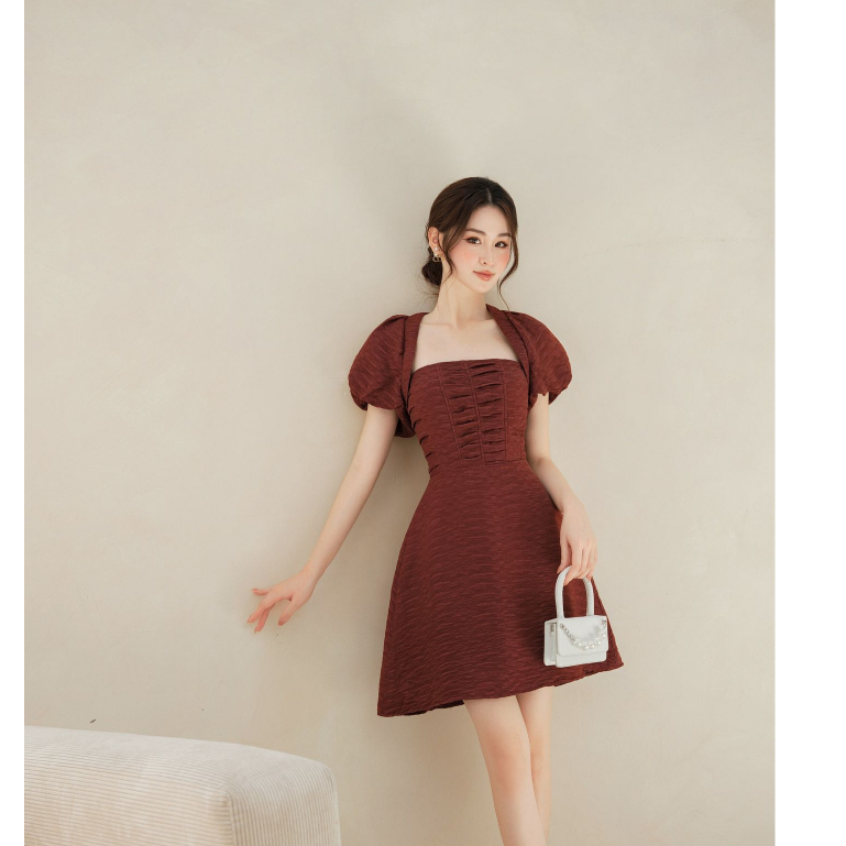 OLV - Đầm Hazel Pleated Dress