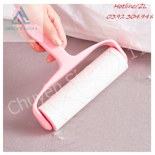 Cây Lăn Bụi Làm Sạch Quần Áo 16cm, Ga Giường, Sofa, Lông Chó Mèo Có bán kèm lõi thay thế