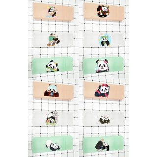 Hộp bút nhựa gấu trúc manh lan phúc bảo hoa hoa thất tử phi vân HBNI8 rilakkuma dễ thương 10x20 cm túi viết bóp viết
