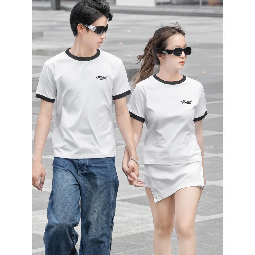 Áo thun Baby Tee STAR unisex phông Nam Nữ Local Brand Chính Hãng MIDORI FOR MAN