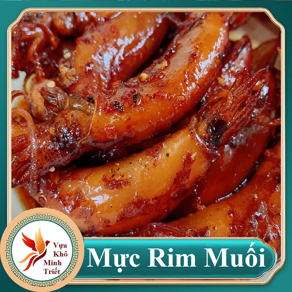 Mực Rim Muối- Mực Sữa Nhỏ Thơm Ngon Sạch Bổ-Vựa Khô Minh Triết