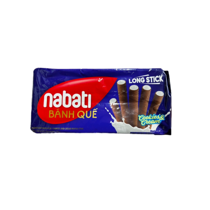 Bánh Quế Nabati nhân Socola và nhân Cookies & Cream 130g