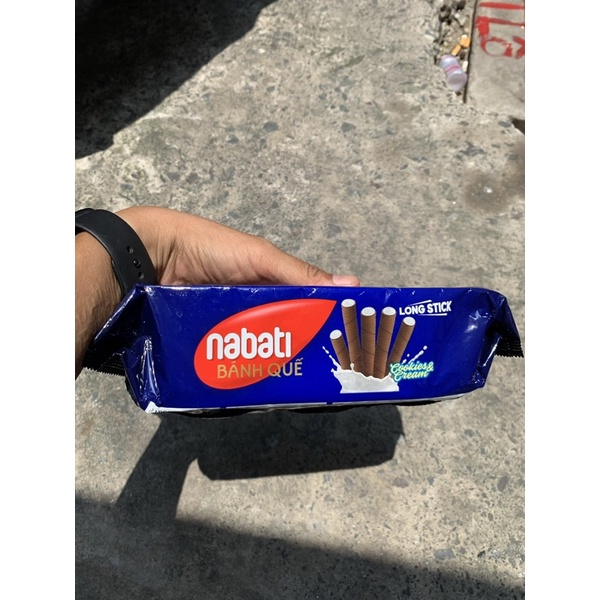 Bánh Quế Nabati nhân Socola và nhân Cookies & Cream 130g