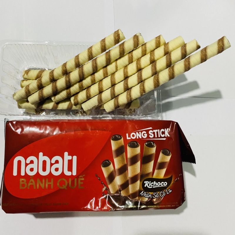 Bánh Quế Nabati nhân Socola và nhân Cookies & Cream 130g