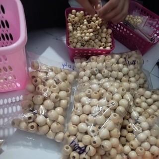 Hạt gỗ size 8mm đến 20mm
