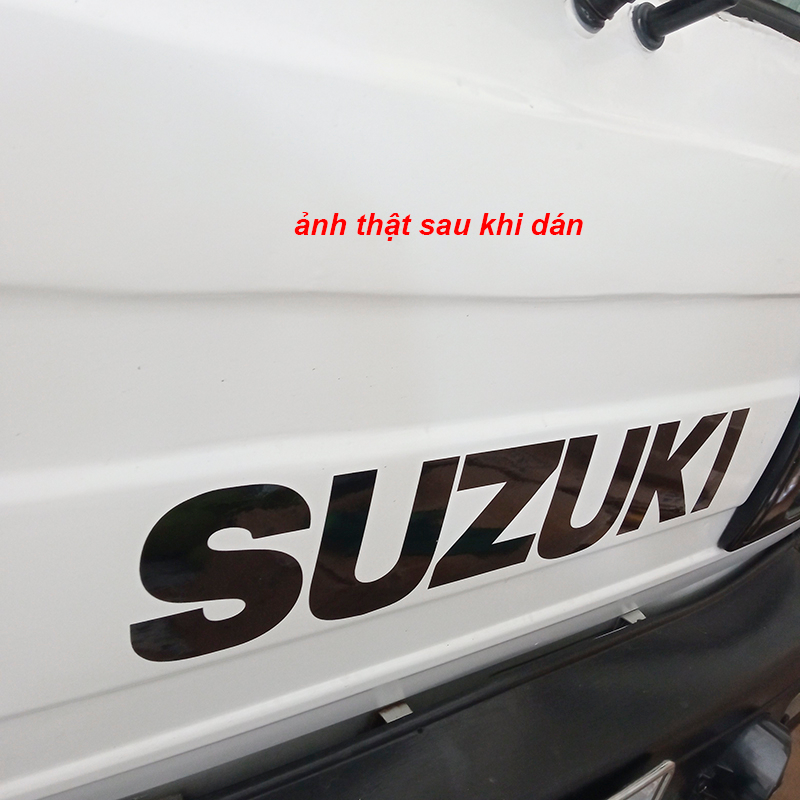 Tem Decal Nhiệt SUZUKI dán xe tải suzuki carry, carry 7 chỗ, carry van, carry pro