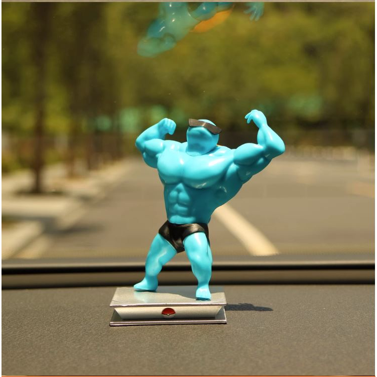 Mô hình nhân vật Pikachu, Charmander, Squirtle, Gangar, Bulbasaur cơ bắp ngầu lòi