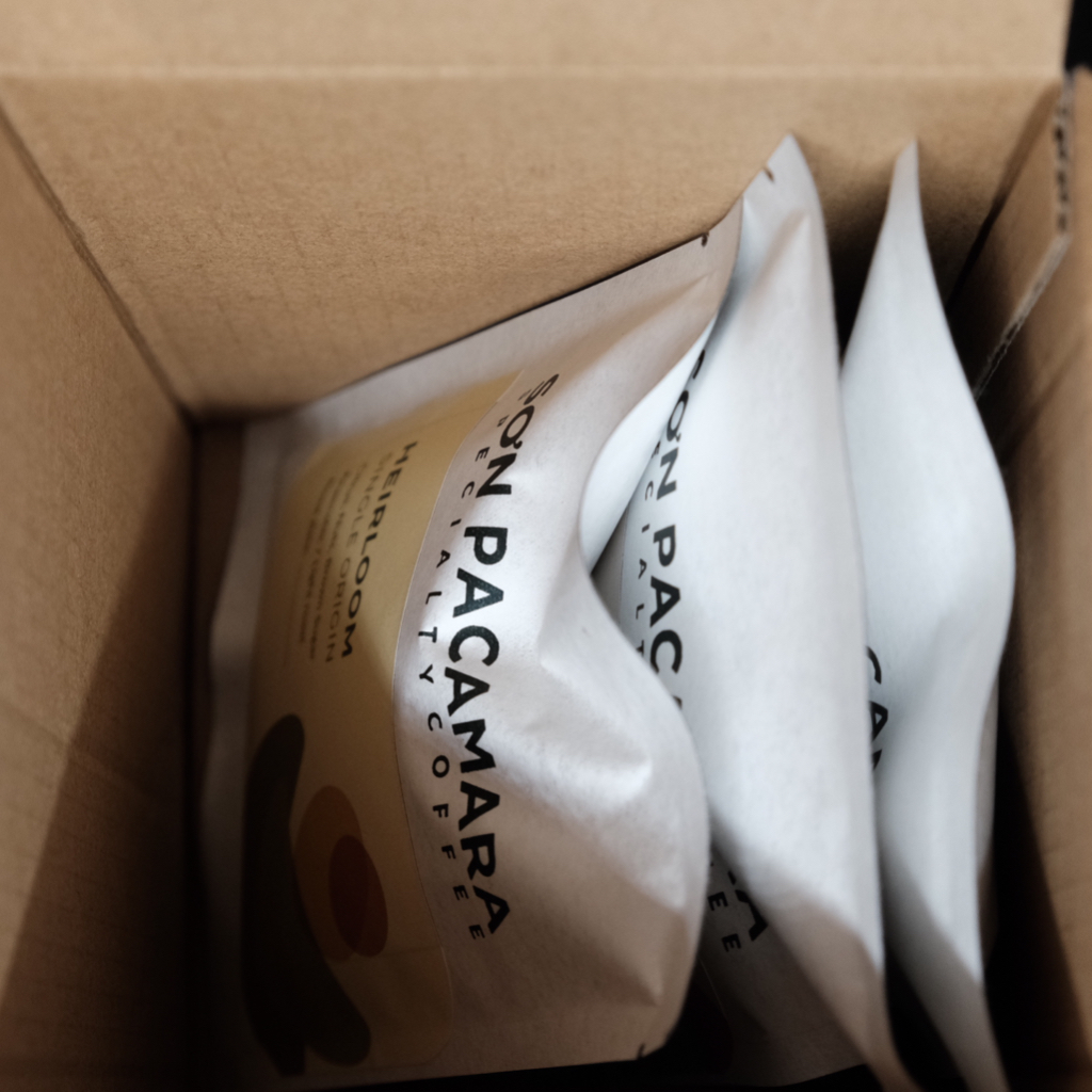 Hộp Cà Phê Sample 3 Mức Độ Rang - Từ Sơn Pacamara - Specialty Coffee Việt