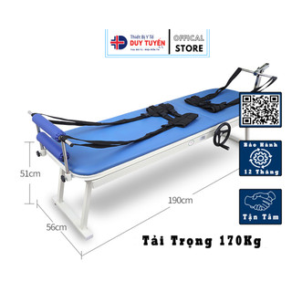 Giường kéo giãn cột sống tay quay thiết bị y tế duy tuyền, kéo lưng và cổ tại nhà a02 cao cấp