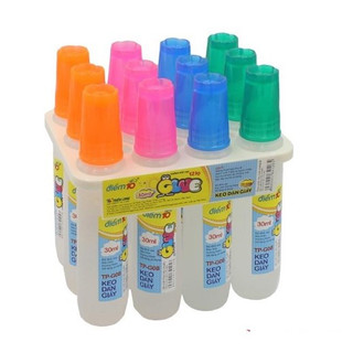 Keo dán giấy thiên long điểm 10 tp-g08 hồ nước đầu gạt - 1 chai