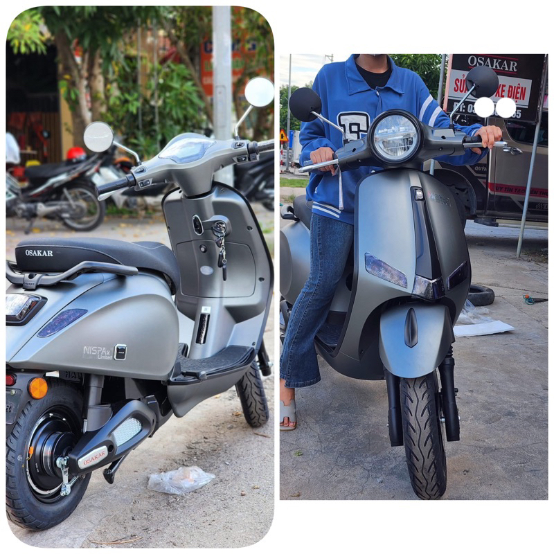 Gương tròn TH xe máy điện Vespa, gogo.. Xe máy 50cc , Cup 81 , 82