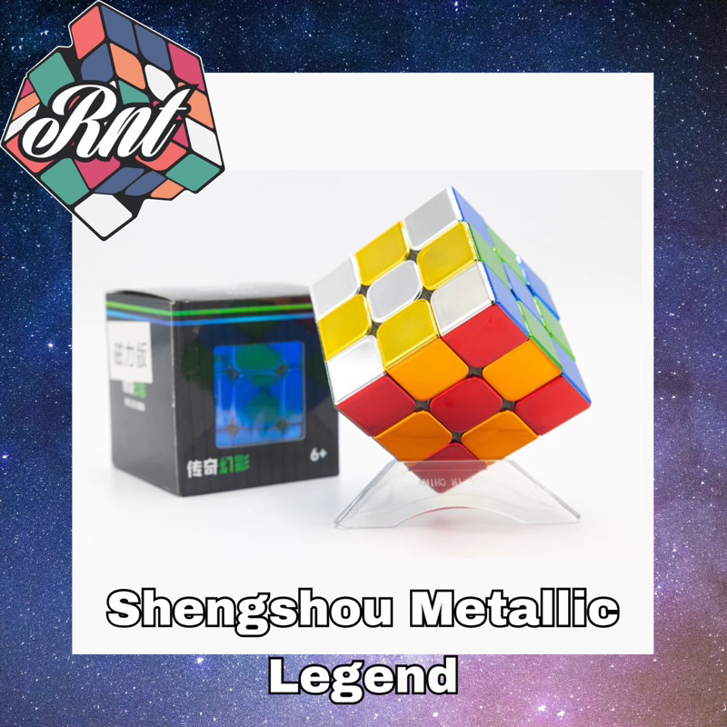 Rubik Sengso Legend M Metallic mạ kim loại Shengshou có nam châm