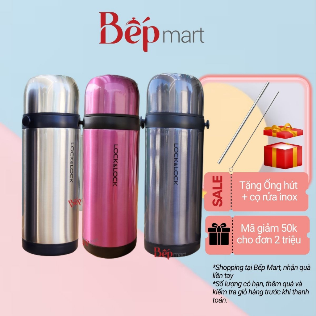 Bình giữ nhiệt Easy Take Locknlock LHC1439 dung tích 1000ml -thép không gỉ, -bepmart -hàng chính hãng