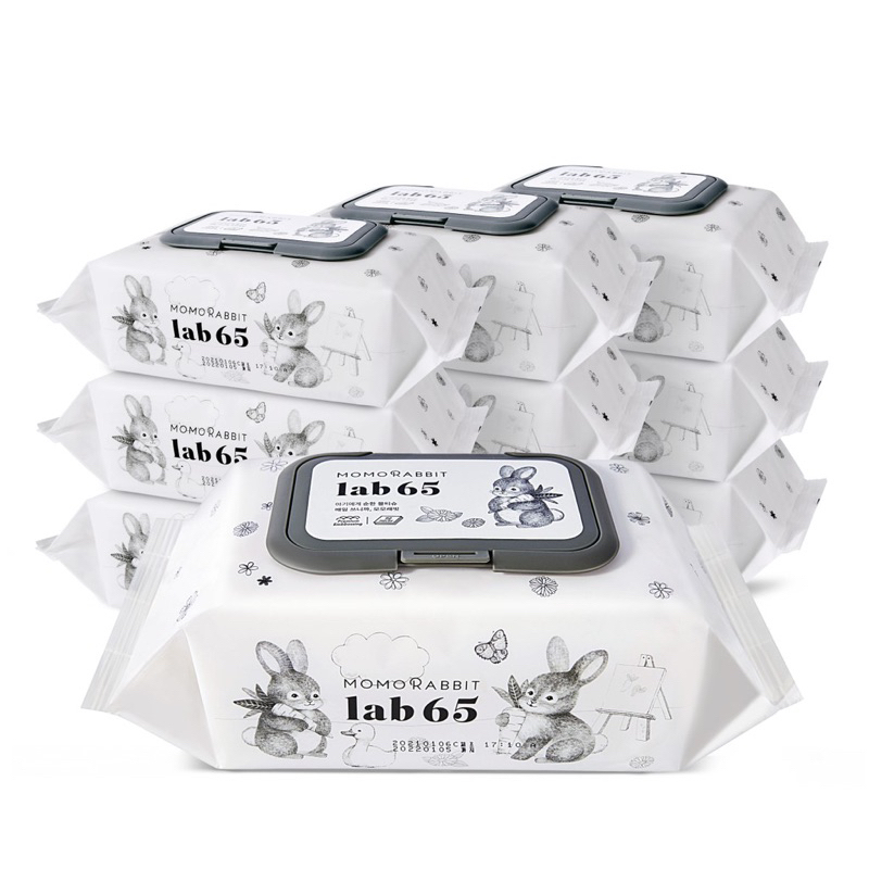 Giấy Ướt MOMO RABBIT Lab65 72 Tờ