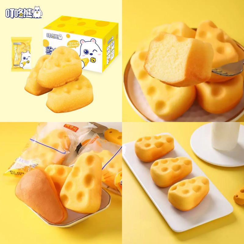 Bánh phô mai Dingdong gấu cute 238gram HongMapDau