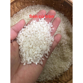 Gạo Cù Tròn-Đặc Sản Mường Lò_Yên Bái (Túi 1kg hút chân không)