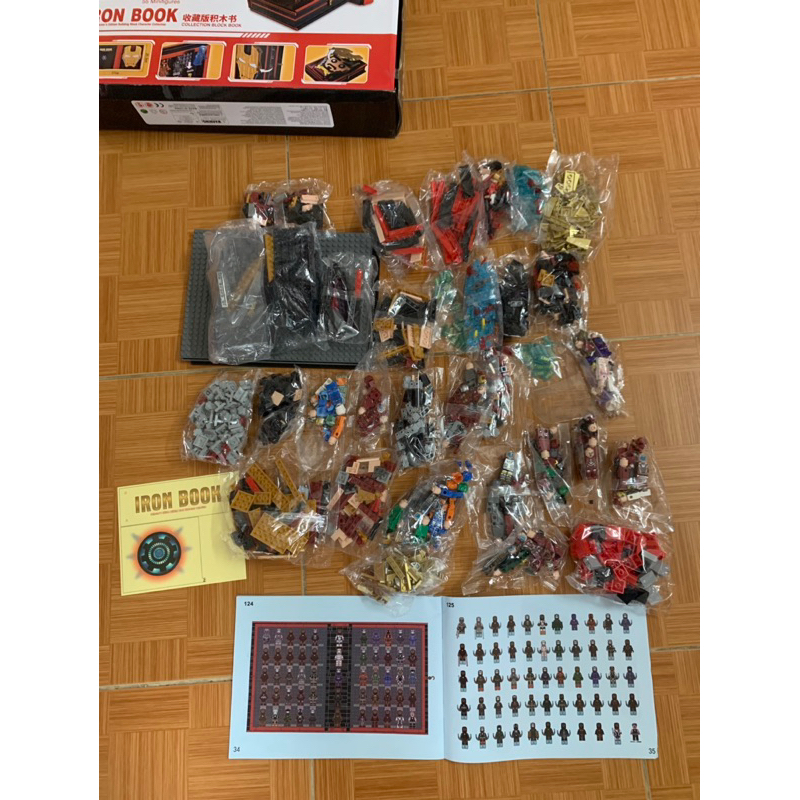 Đồ chơi Lắp ráp Mô hình Iron book-Bản Đẹp
