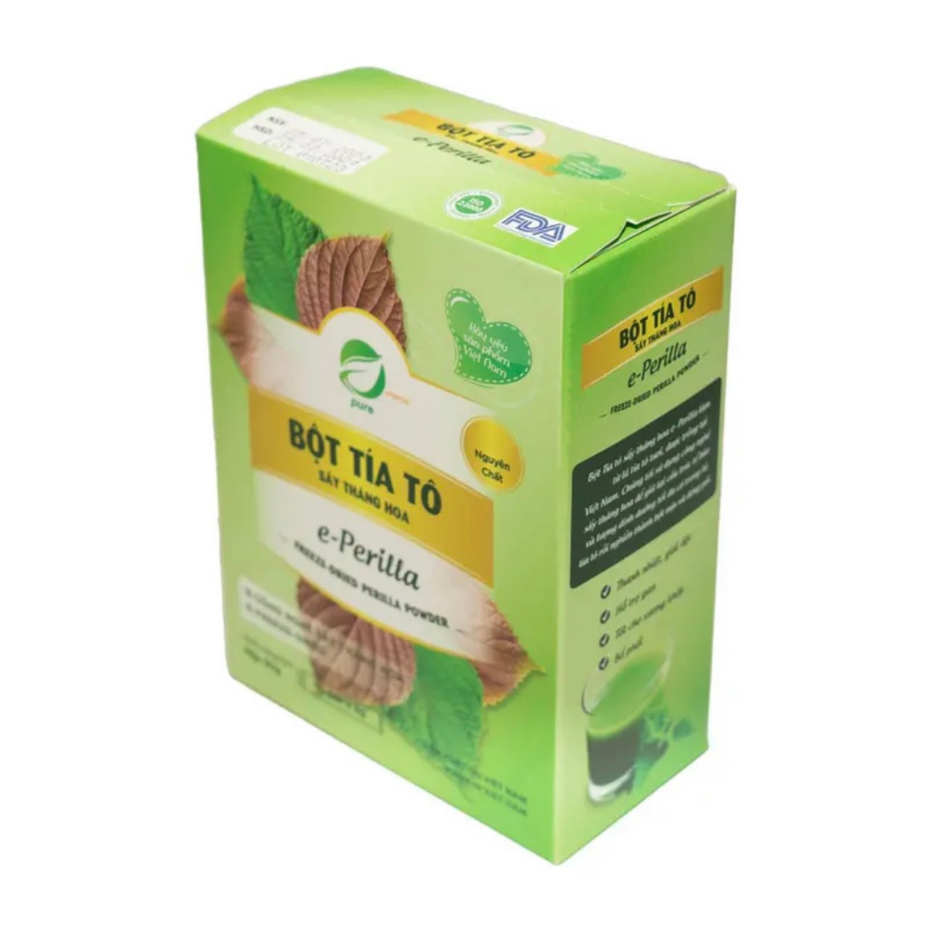 Bột Tía Tô Sấy Thăng Hoa e-perilla Eherbal- Đảm Bảo Hoàn Toàn 100% Dinh Dưỡng.