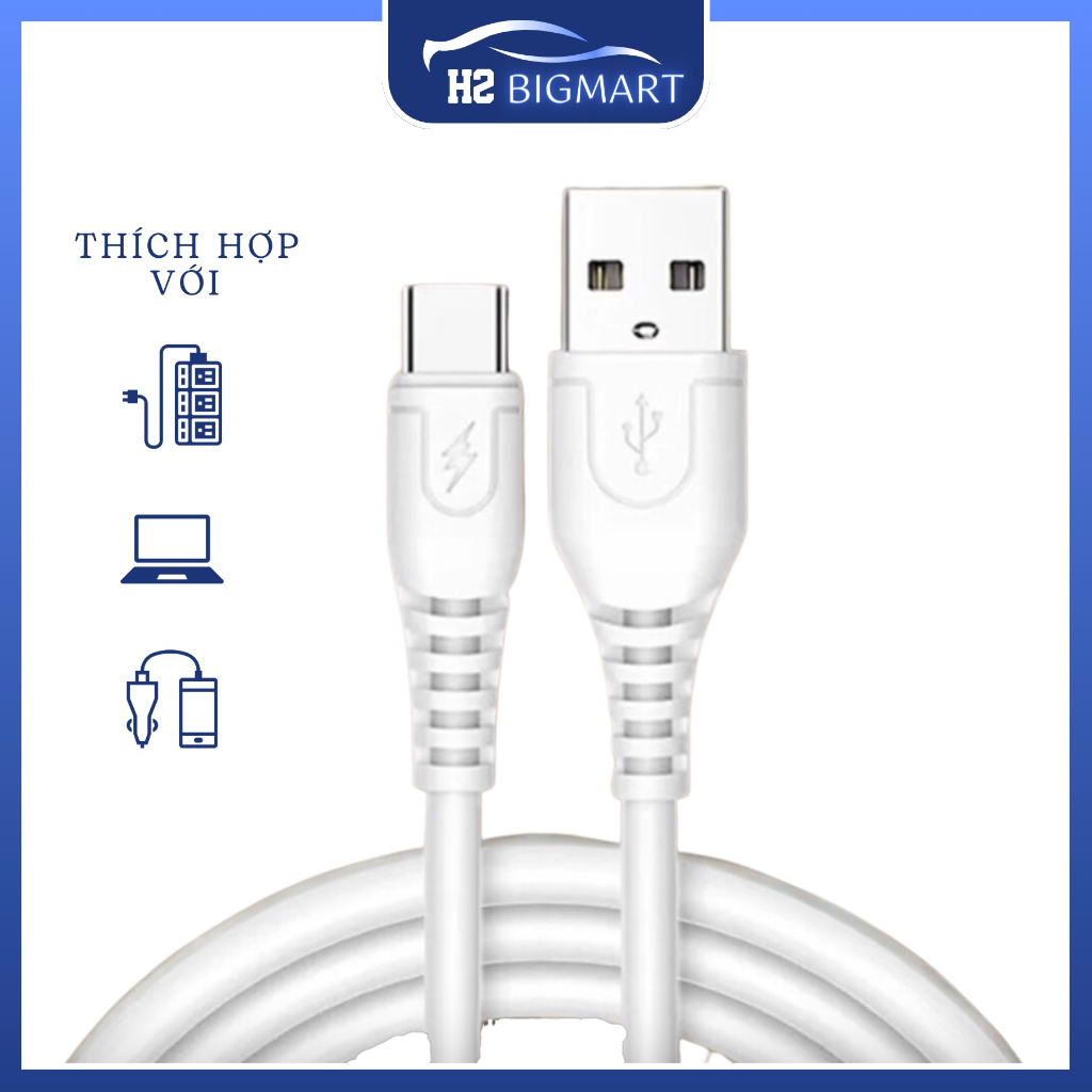 Cáp sạc nhanh SYC, dây sạc điện thoại giá rẻ usb 2.0 6A BM67