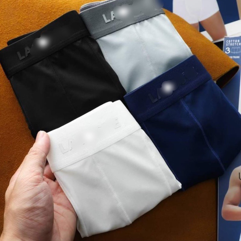 Quần Lót Nam CHÉO in chữ LCot, chất thun cotton lạnh thoáng mát, trẻ trung không hầm bí