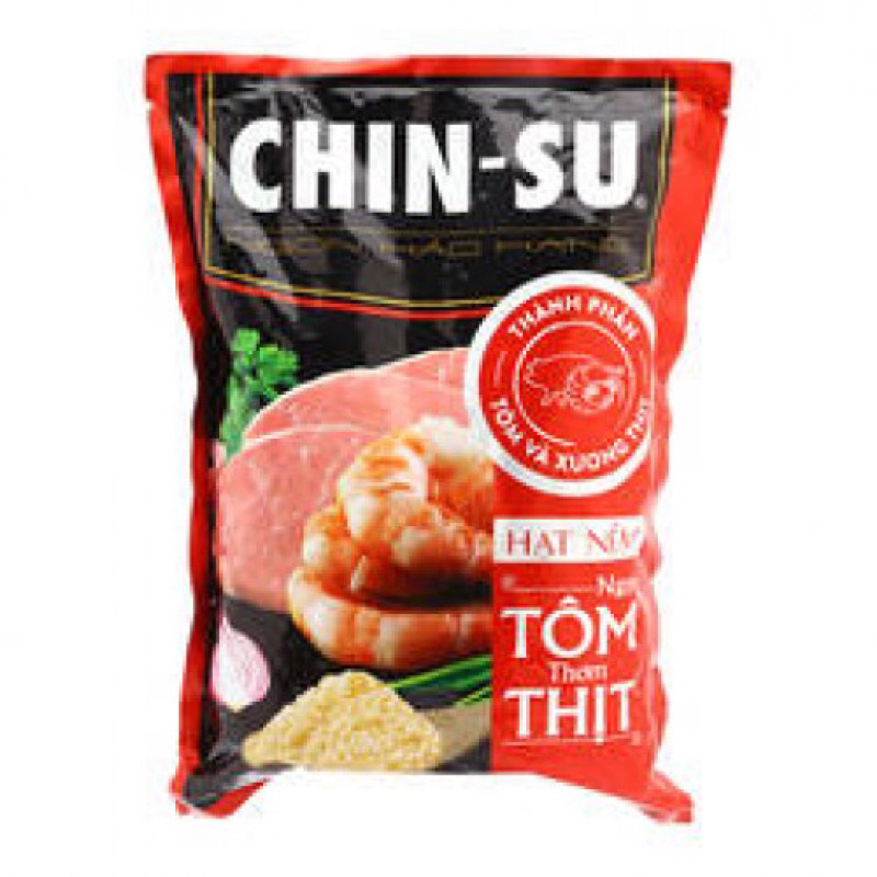 Hạt nêm ngọt tôm thơm thịt Chinsu gói 900g tặng  thêm 25%giá không đổi  so với gói  900g