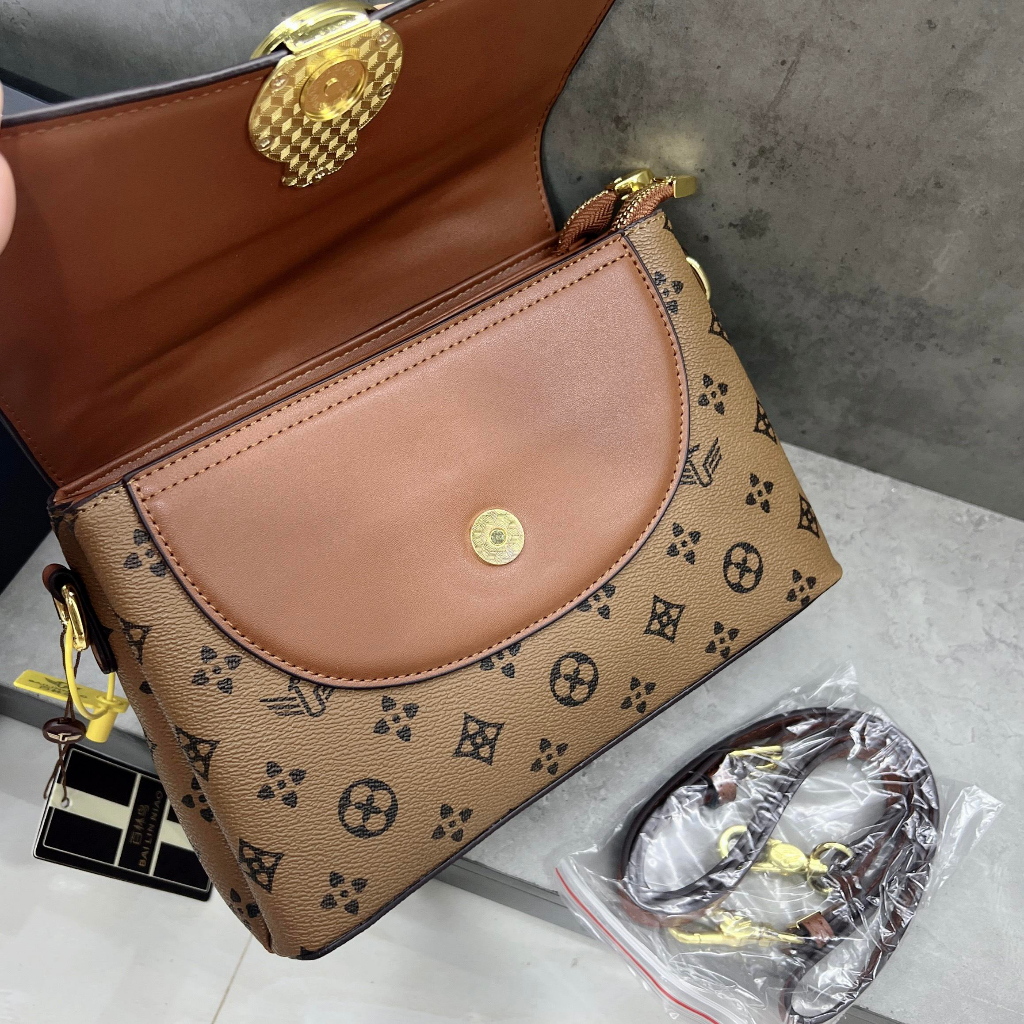 Túi xách nữ cầm tay, đeo chéo Bailinniao T14 size 24