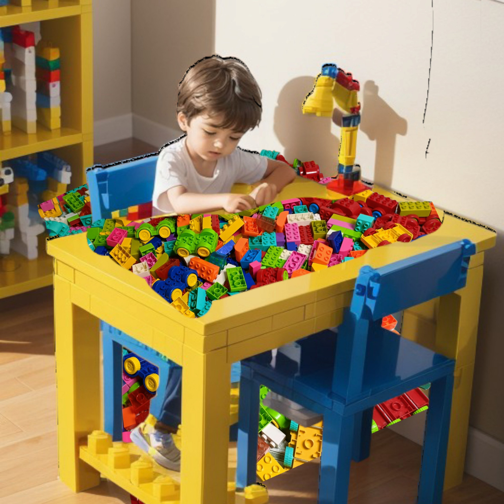 LEGO Xếp Hình Bán Cân Gạch Lê Gô lắp nghép đồ chơi trong phòng cho trẻ em