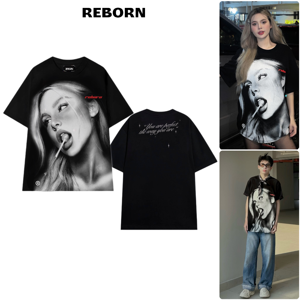 ÁO THUN LOLLIPOP GIRL TEE 100% COTTON -THE REBORN