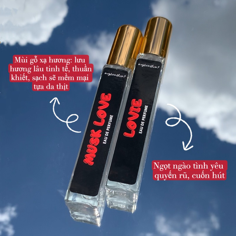 COMBO 3 CHAI TINH DẦU NƯỚC HOA LƯU HƯƠNG 8-12 TIẾNG