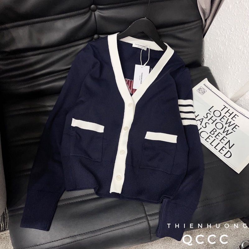 Áo len cadigan thom cao cấp full tag