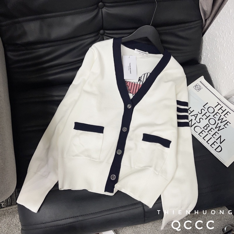 Áo len cadigan thom cao cấp full tag