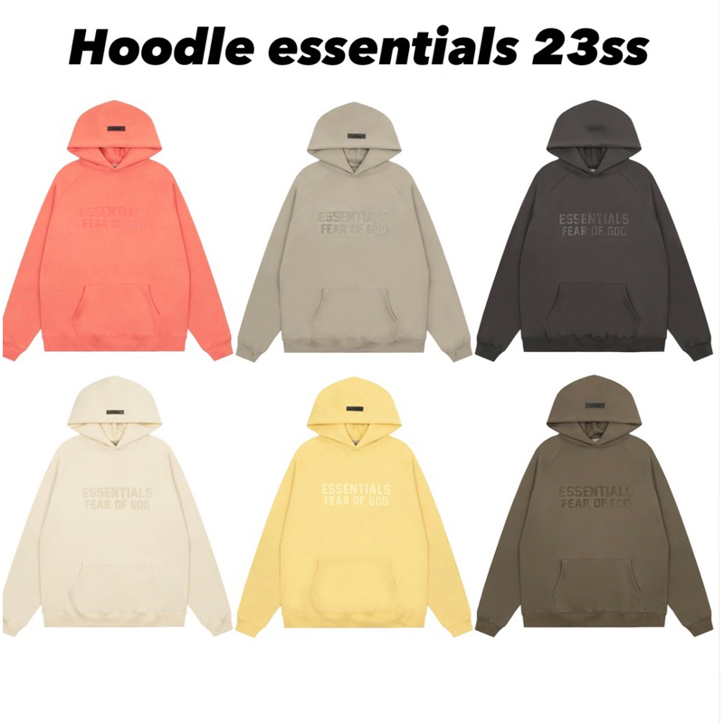 Áo hoodles essentials fear of god 23ss
