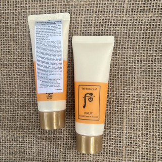 Sữa rửa mặt chứa nhân sâm Whoo Vàng 40ml - Hàng chính hãng công ty LGVina