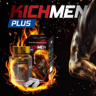 Kichmen PLUS Tăng Cường Sinh Lý Và Sinh Lực Nam (Hộp 30 Viên) (CHÍNH HÃNG)